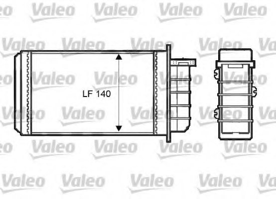 VALEO 812386 Heat Exchanger, interior heating